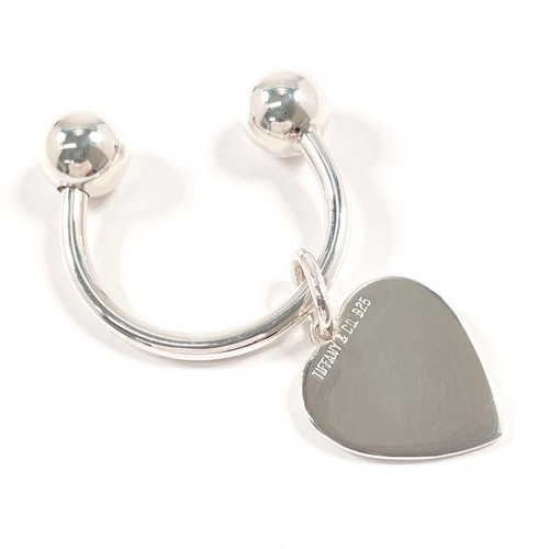 Tiffany heart tag silver - co.,