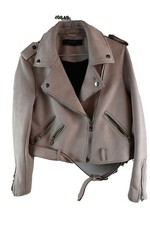 ZARA BASIC Pink Faux Suede