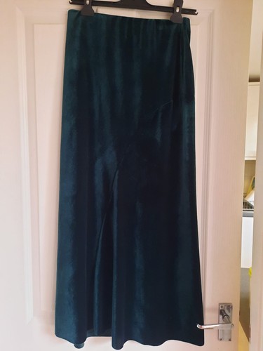 Zara forest green velour - zara,