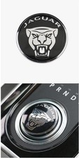 3D Logo Emblem Metal Sticker For Gear Shift Knob F-PACE XE XF XFL X S Type Black