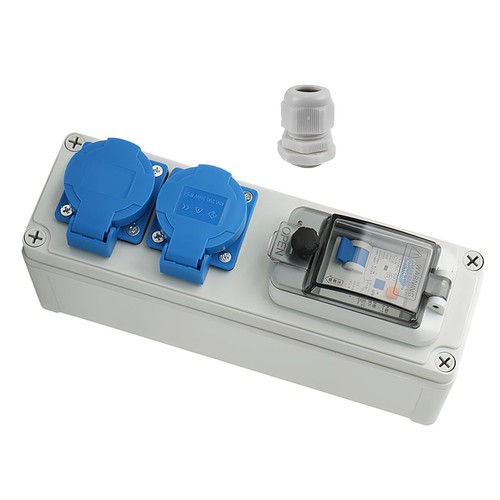 Power distributor with - power, switch