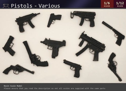 Pistol 6 scale - , 1/6