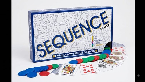Sequence board game new - game,