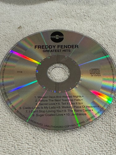 Freddy fender greatest hits - freddy,