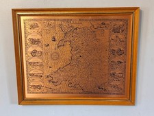 Vintage Framed Copper Etching