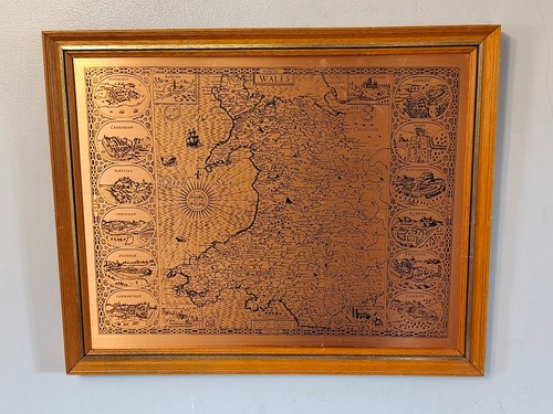 Vintage framed copper - framed,