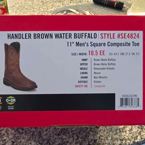 Justin men handler brown - handler,