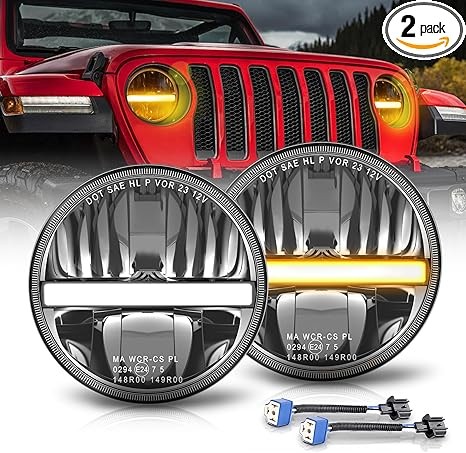 Pair round led - round,