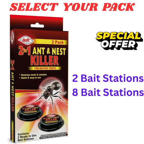 Doff ant killer bait station - ant,