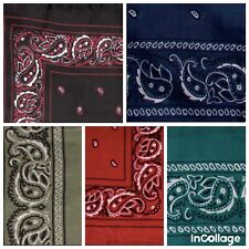 Wyoming Traders Wild Rag 100% Silk Bandana Western Scarf 20", 34.5", 42"