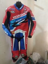 HONDA KRC MOTOGP MOTORBIKE RACING LEATHER SUIT AVAILABLE IN ALL SIZE