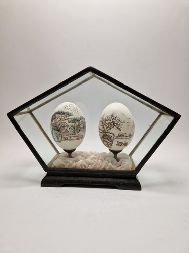 Vintage chinese hand painted - ,