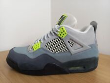 Nike Air Jordan 4 Retro SE NEON 95 Mens Basketball  Sneakers Shoes Trainers UK 8