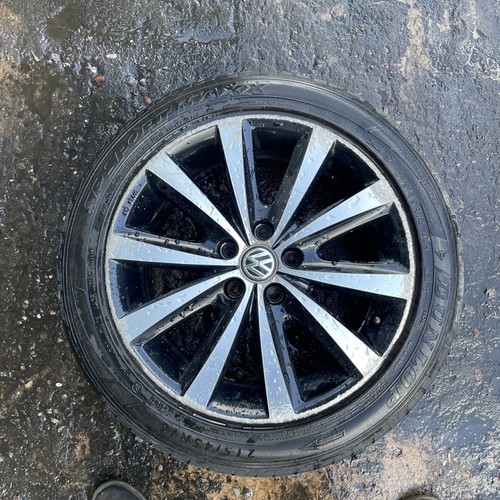 Polo gti single alloy wheel - gti, 6r