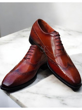 Bespoke Men Brown Leather