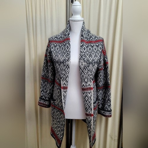 Aspen gray red wool - aspen, fair