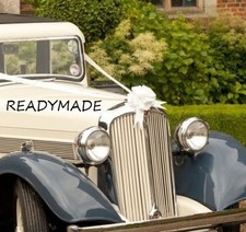 READYMADE WHITE  WEDDING CAR