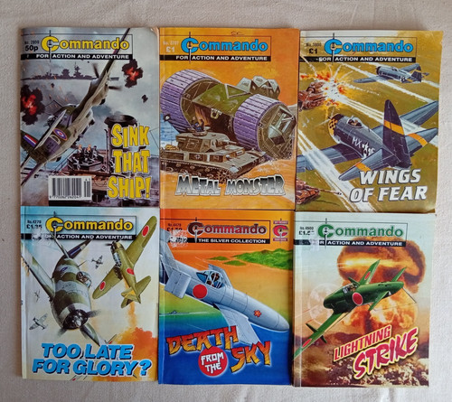 Commando war comics bundle - comics, 6