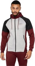 Mens Zip Up Hoodie Tracksuit