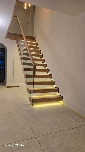 Floating staircase - staircase,