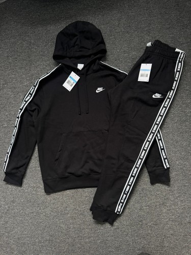 Nike tape fleece tracksuit - nike,