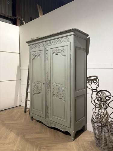 Vintage french armoire - vintage,