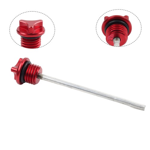 Cnc engine oil dipstick red - engine,