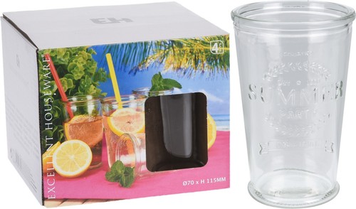 Set drinking glass juice - of,