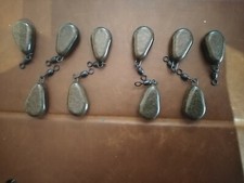 flat pear carp lead x 10 in 1