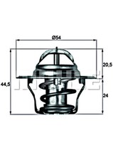 Engine Thermostat MAHLE Fits ALFA ROMEO ASTON MARTIN AUSTIN BEDFORD 51-03 GTS282