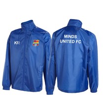 Personalised Junior Boys Rain Jacket Water Resistant  SPORTS, SCHOOL