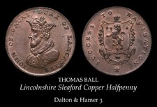 Lincolnshire Sleaford Conder Halfpenny D&H 3