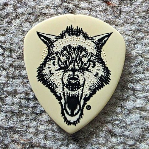 Metallica gig used guitar pick - gig,