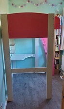 Cabin Bed with Desk , Shelf &