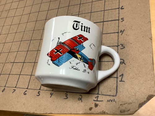 Vintage coffee cup - mug:, w