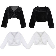 Kids Baby Girls Faux Fur