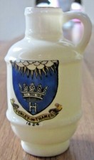 Swan china Model of Jug in Kendal Museum Henley on Thames 1602