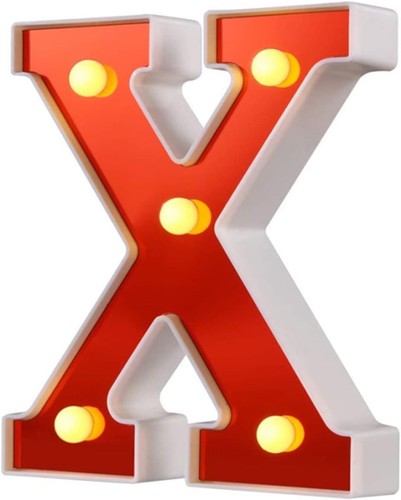 Practical red led letter - led,