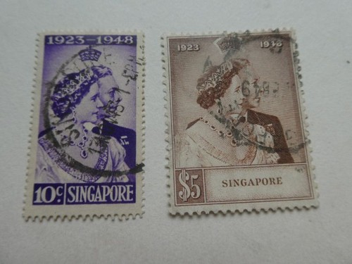 Singapore 1948 silver wedding - silver,