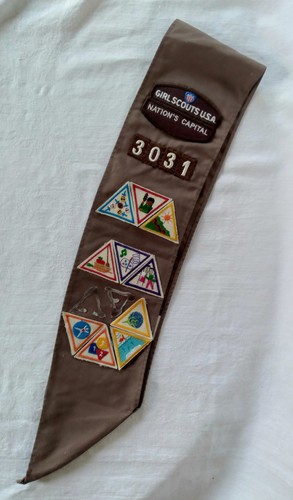 Vintage girl scout - scout, brownie
