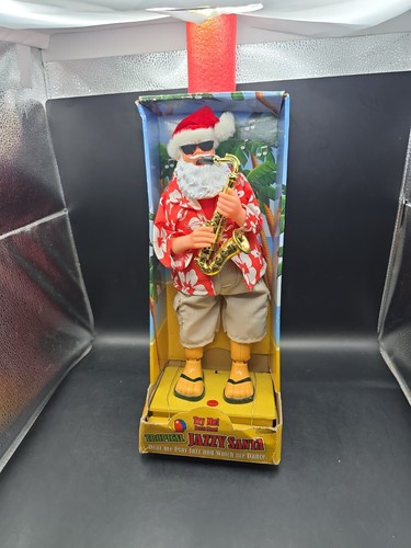 Tropical jazzy santa musical - santa,