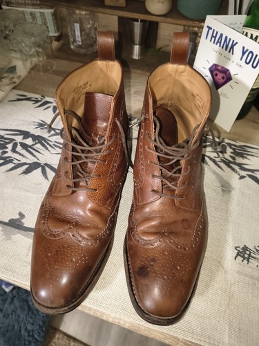 Loake george boots brown - boots, size