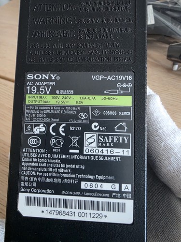 Sony vgp ac19v16 - , ac