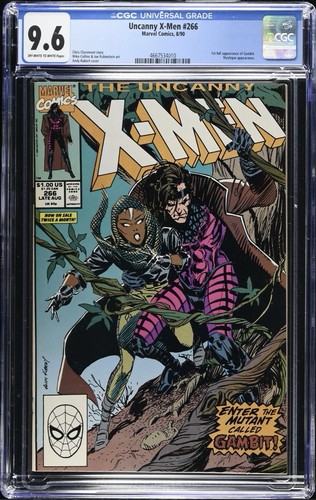 Uncanny men 266 cgc 9 - uncanny, 9.6