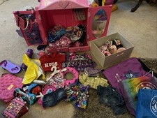 Build-A-Bear Workshop Bundle Wardrobe Clothes And Accessories With Over 100 Item