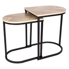 Set of 2 Tables Nesting Coffee