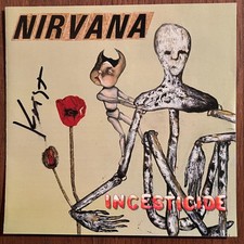 KRIST NOVOSELIC Signed NIRVANA