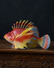 Vintage Rubber Lionfish Figure