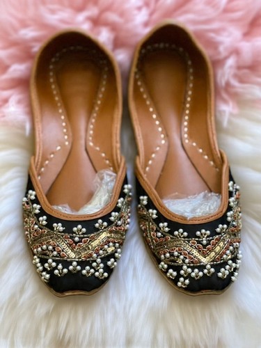 Handmade leather khussa - leather,