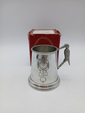Pewter Tankard Bird Handle Child Cup Sheffield England Pint Glass Gift